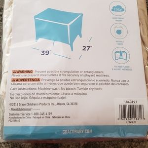 Pack n play fitted sheet